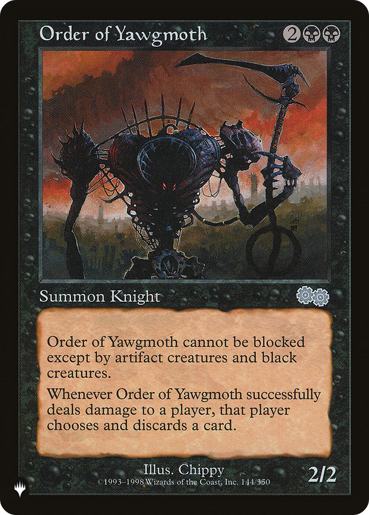 Order of Yawgmoth (USG) [The List] | Odin's Place