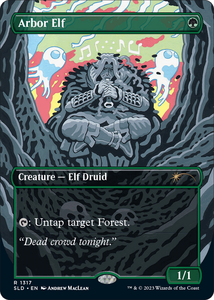 Arbor Elf (Rainbow Foil) [Secret Lair Drop Series] | Odin's Place