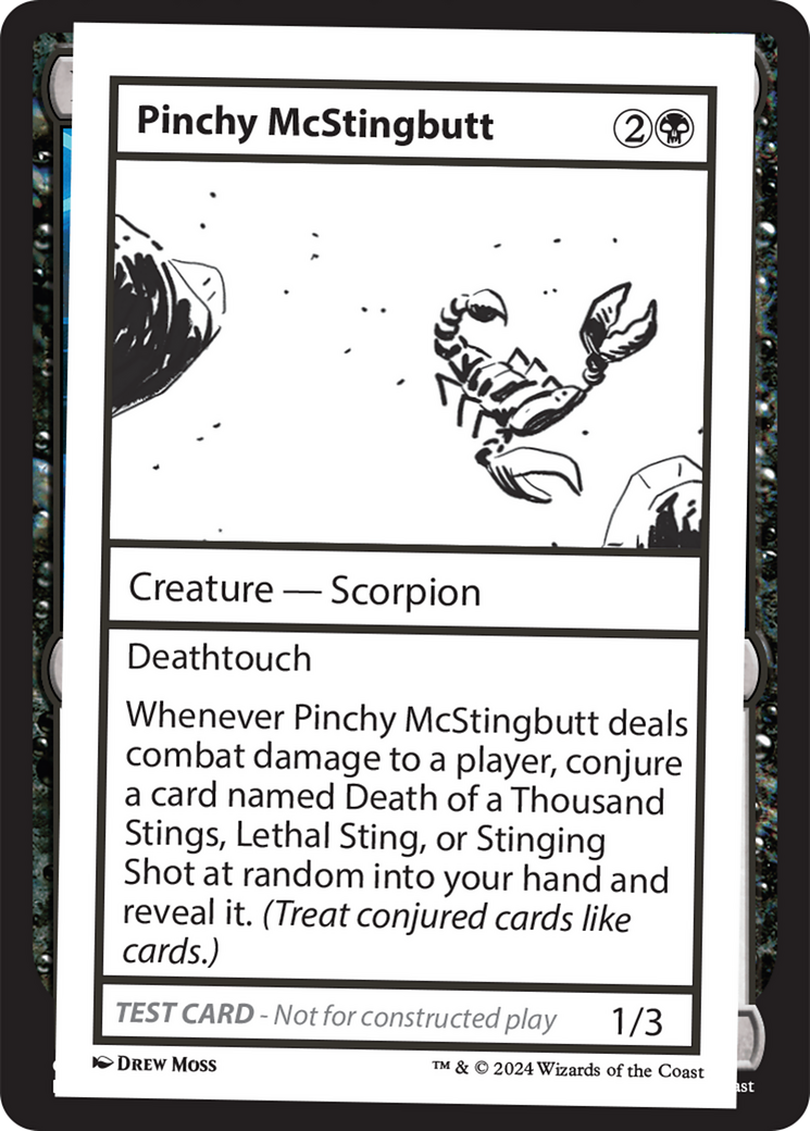 Pinchy McStingbutt [Mystery Booster 2 Playtest Cards] | Odin's Place
