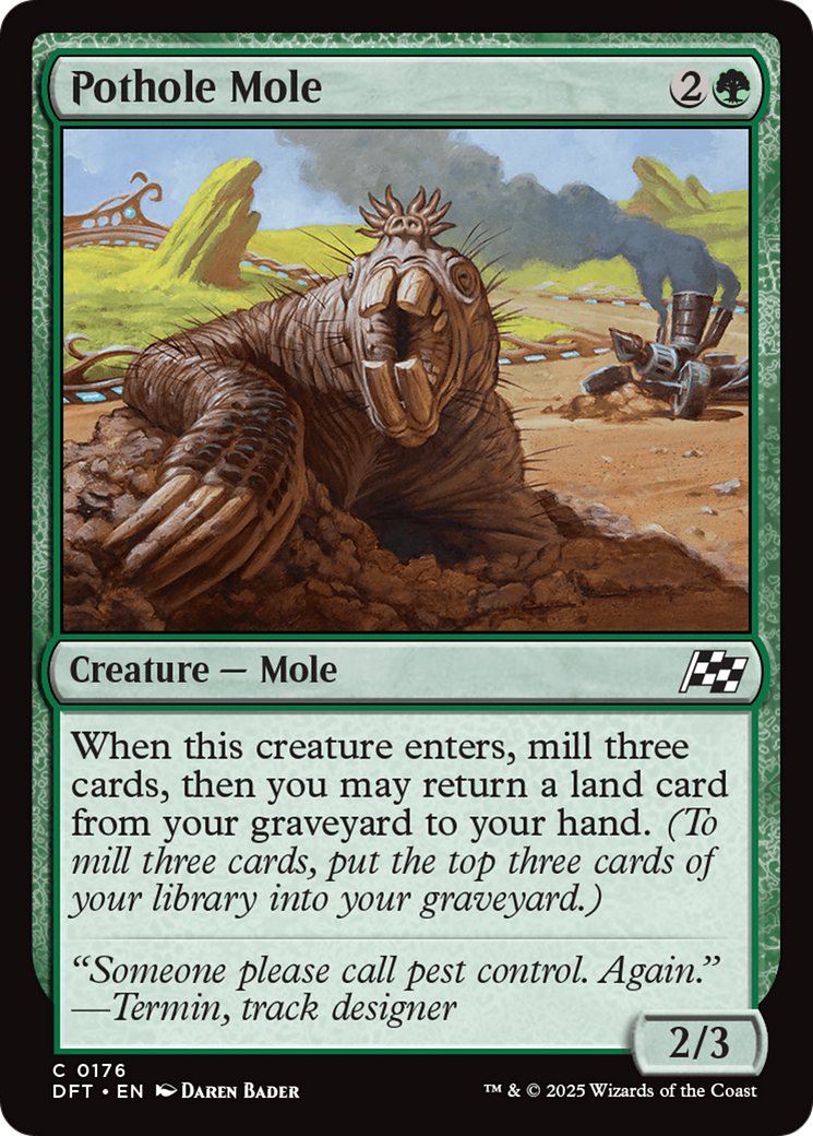 Pothole Mole [Aetherdrift] | Odin's Place