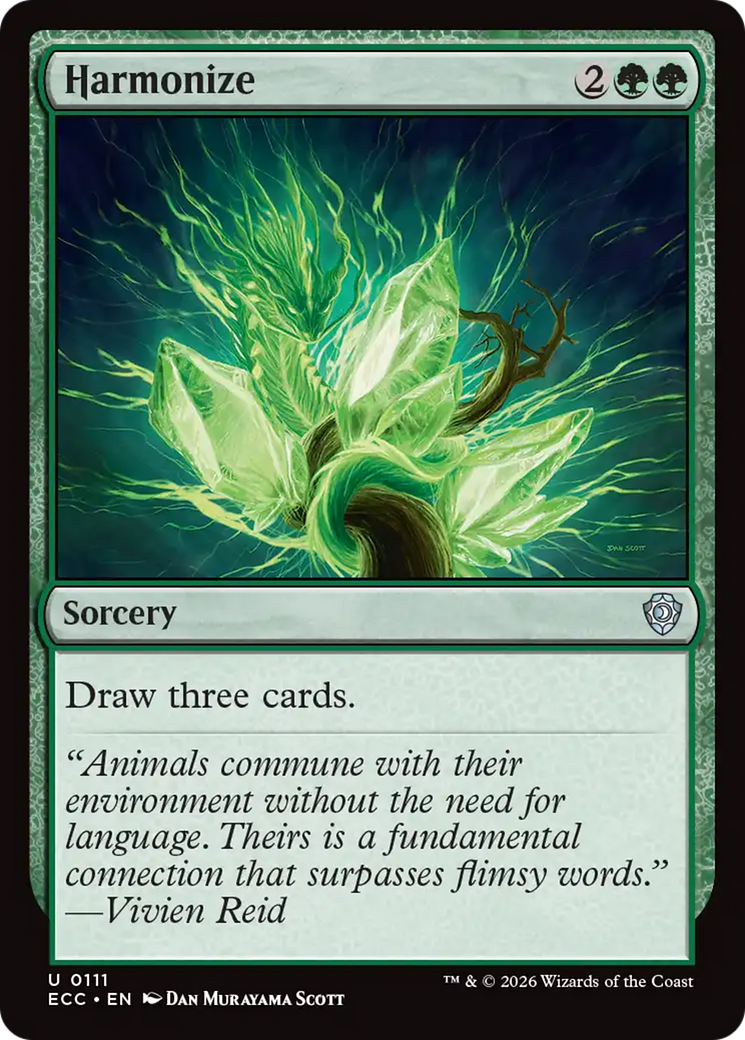 Harmonize [Lorwyn Eclipsed Commander] | Odin's Place