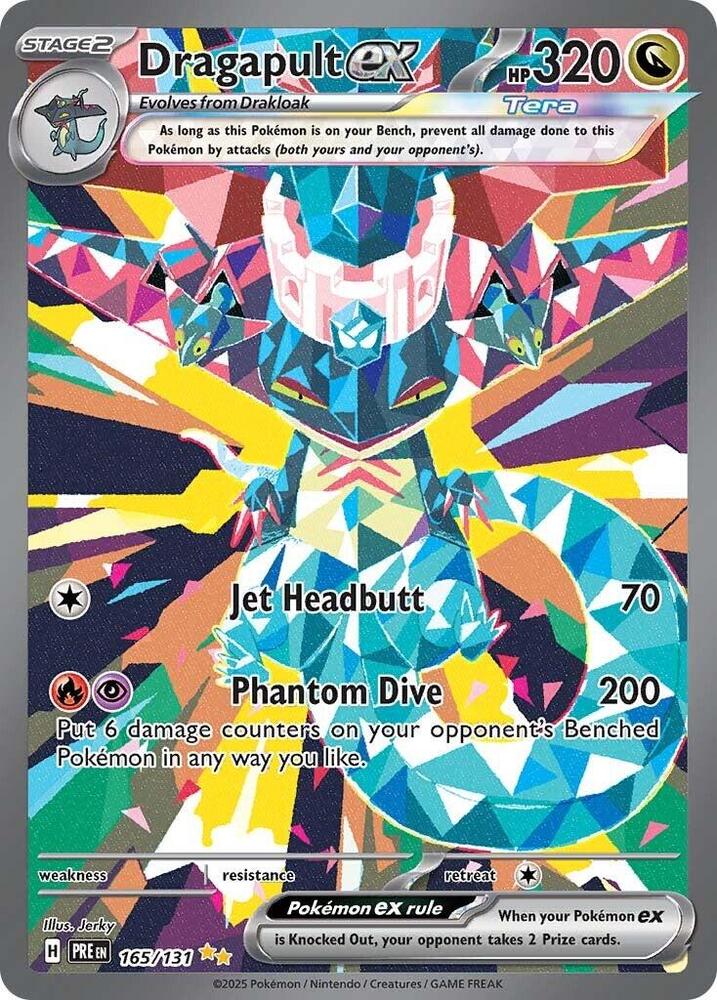 Dragapult ex (165/131) [Scarlet & Violet: Prismatic Evolutions] | Odin's Place