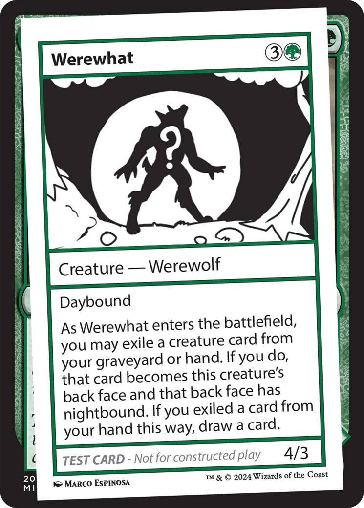 Werewhat [Mystery Booster 2 Playtest Cards] | Odin's Place