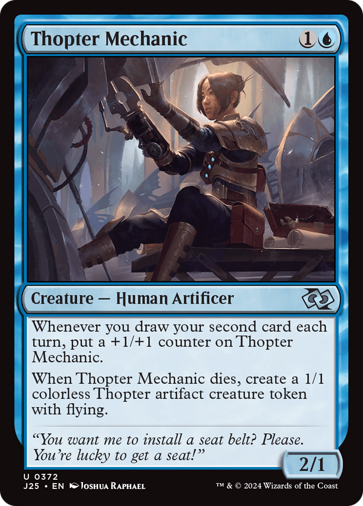Thopter Mechanic [Foundations Jumpstart] | Odin's Place