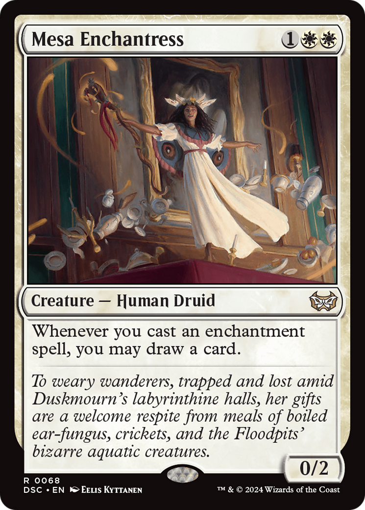 Mesa Enchantress [Duskmourn: House of Horror Commander] | Odin's Place
