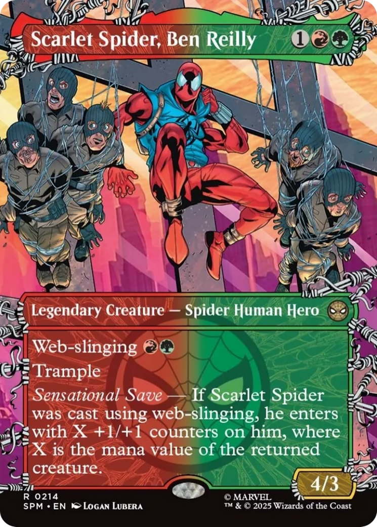 Scarlet Spider, Ben Reilly (Borderless) [Marvel's Spider-Man] | Odin's Place