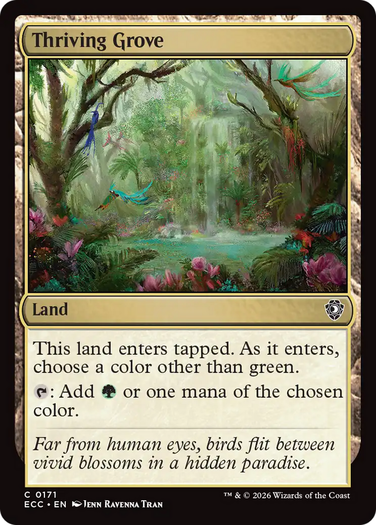Thriving Grove [Lorwyn Eclipsed Commander] | Odin's Place