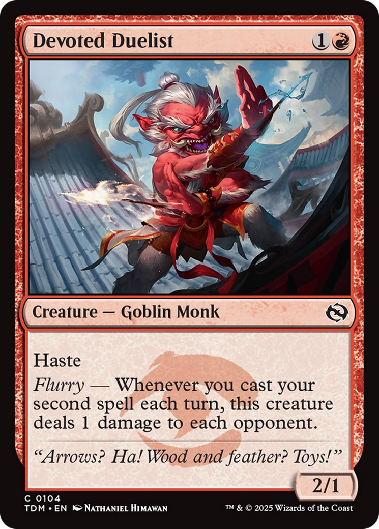 Devoted Duelist [Tarkir: Dragonstorm] | Odin's Place