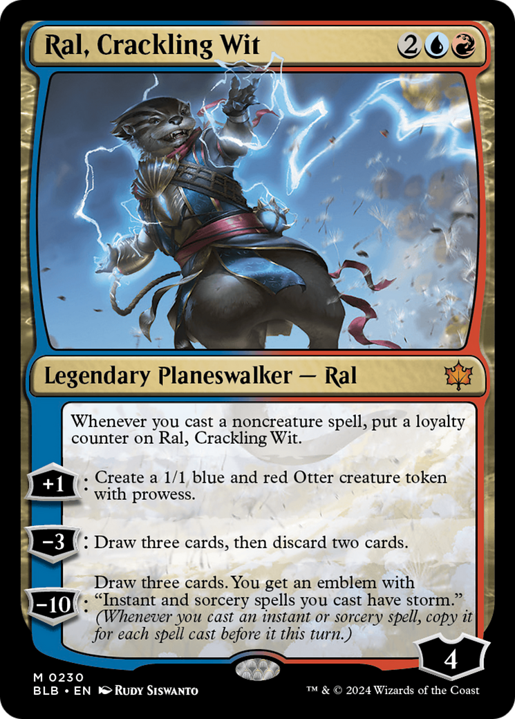 Ral, Crackling Wit [Bloomburrow] | Odin's Place