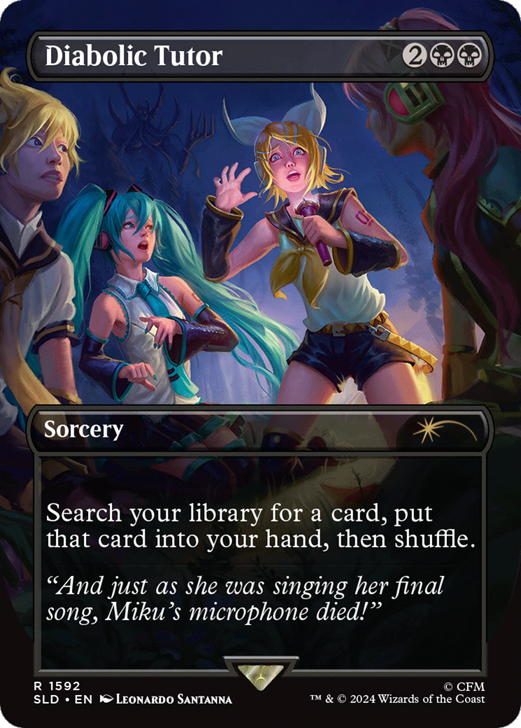 Diabolic Tutor (1592) [Secret Lair Drop Series] | Odin's Place