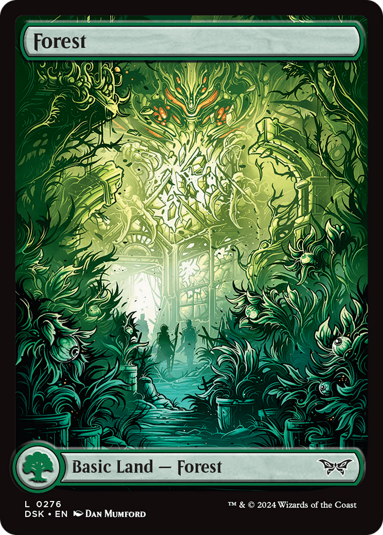 Forest (276) - Full Art [Duskmourn: House of Horror] | Odin's Place