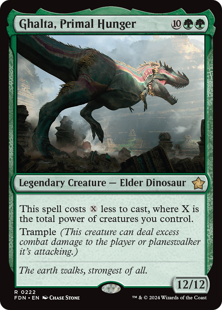 Ghalta, Primal Hunger [Foundations] | Odin's Place