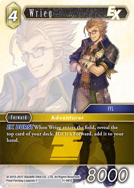 Wrieg EX [Opus XI] | Odin's Place