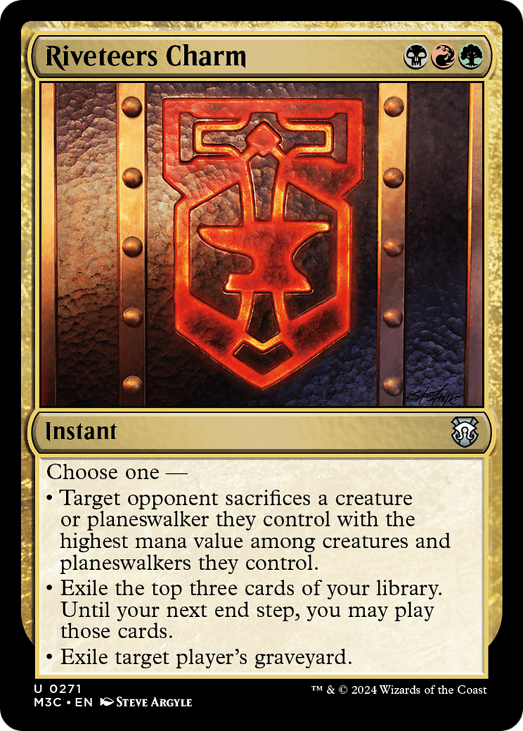 Riveteers Charm [Modern Horizons 3 Commander] | Odin's Place