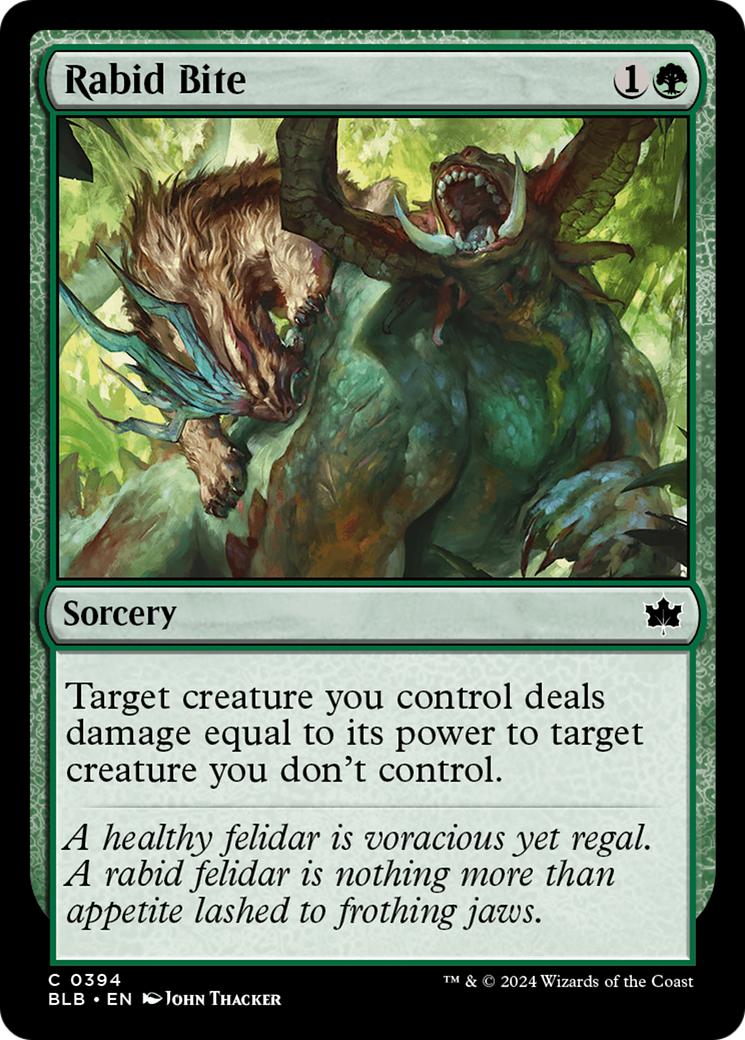Rabid Bite [Bloomburrow] | Odin's Place