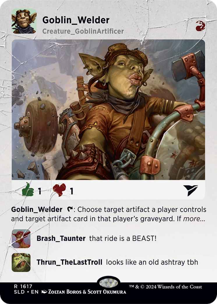 Goblin Welder [Secret Lair Drop Series] | Odin's Place