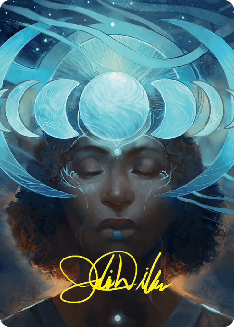 Lunar Insight Art Card (31/54) (Gold-Stamped Signature) [Foundations Art Series] | Odin's Place