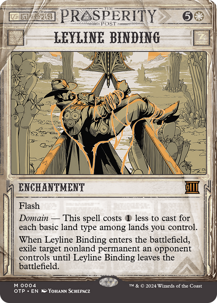 Leyline Binding [Outlaws of Thunder Junction: Breaking News] | Odin's Place