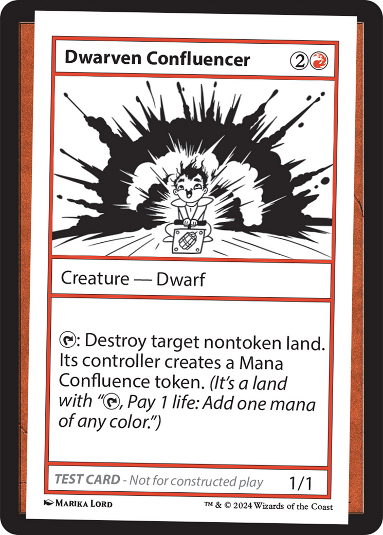Dwarven Confluencer [Mystery Booster 2 Playtest Cards] | Odin's Place