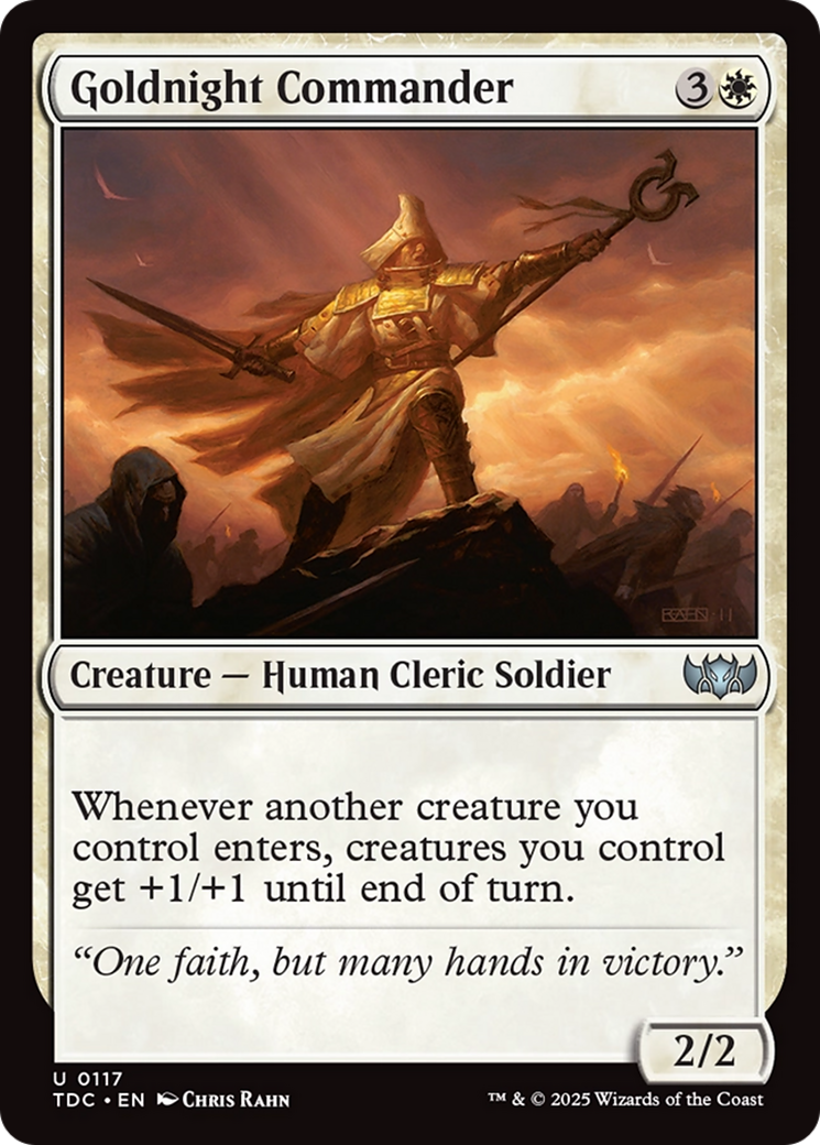 Goldnight Commander [Tarkir: Dragonstorm Commander] | Odin's Place