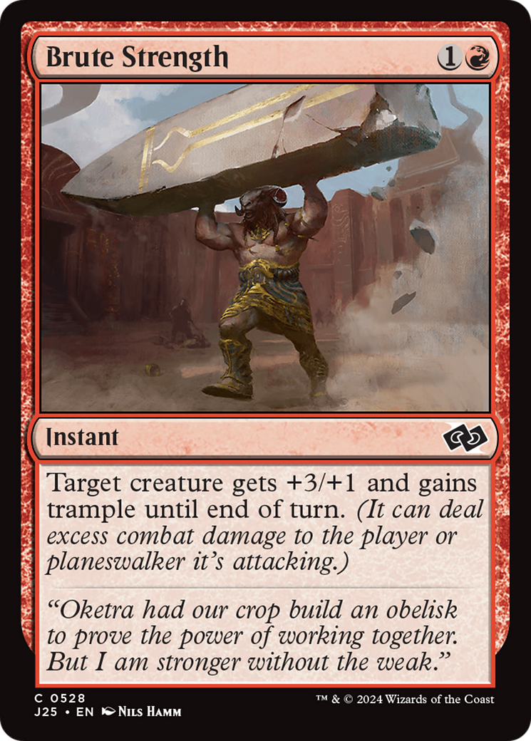 Brute Strength [Foundations Jumpstart] | Odin's Place