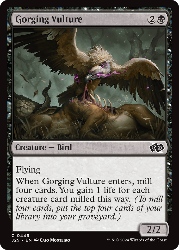 Gorging Vulture [Foundations Jumpstart] | Odin's Place