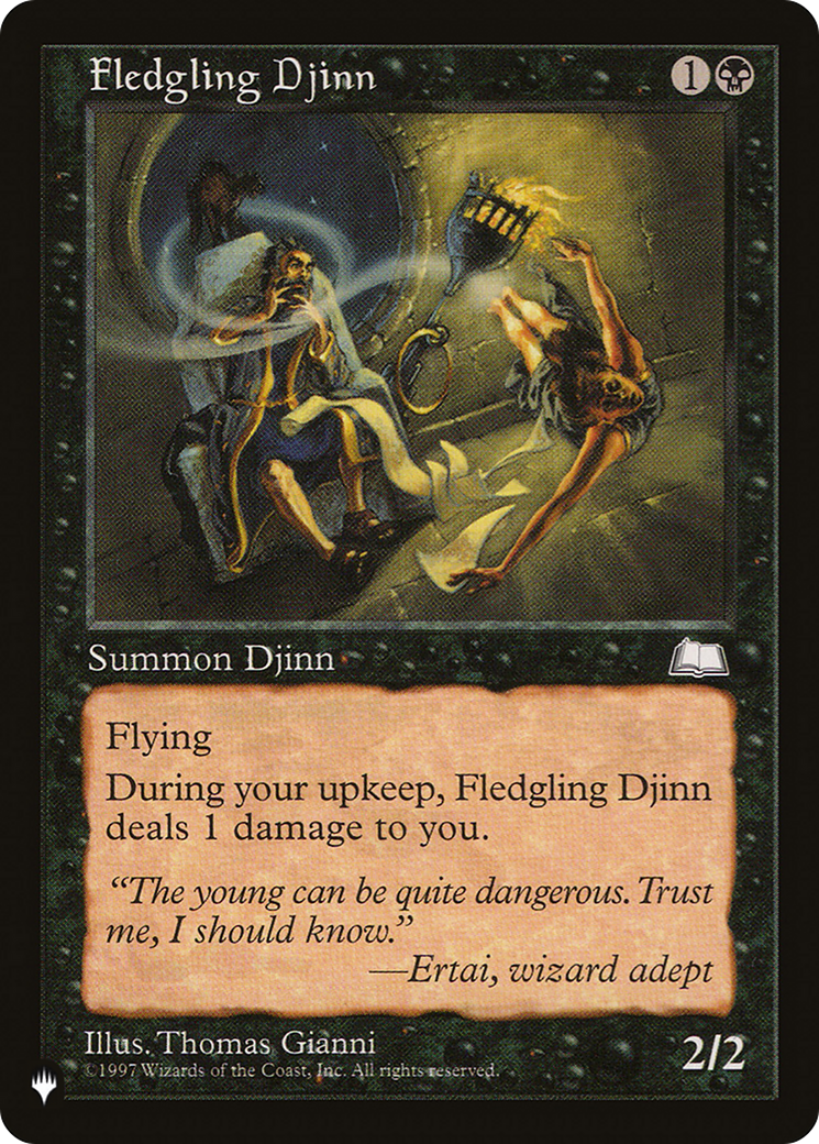 Fledgling Djinn [The List] | Odin's Place
