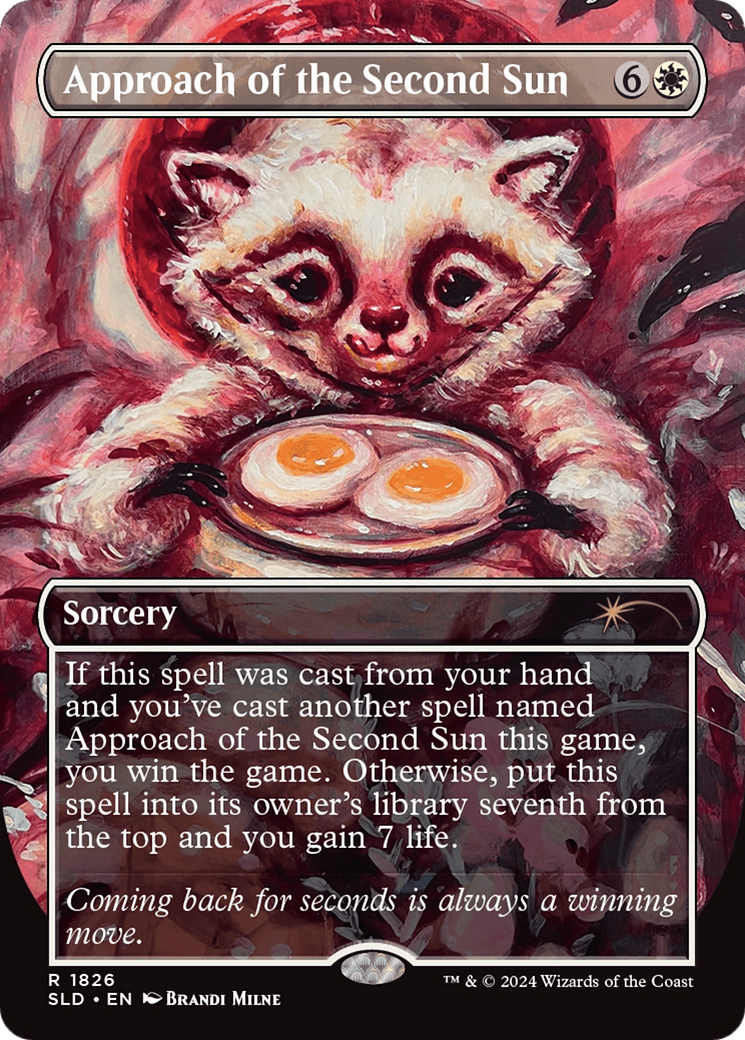 Approach of the Second Sun (Rainbow Foil) [Secret Lair Drop Series] | Odin's Place
