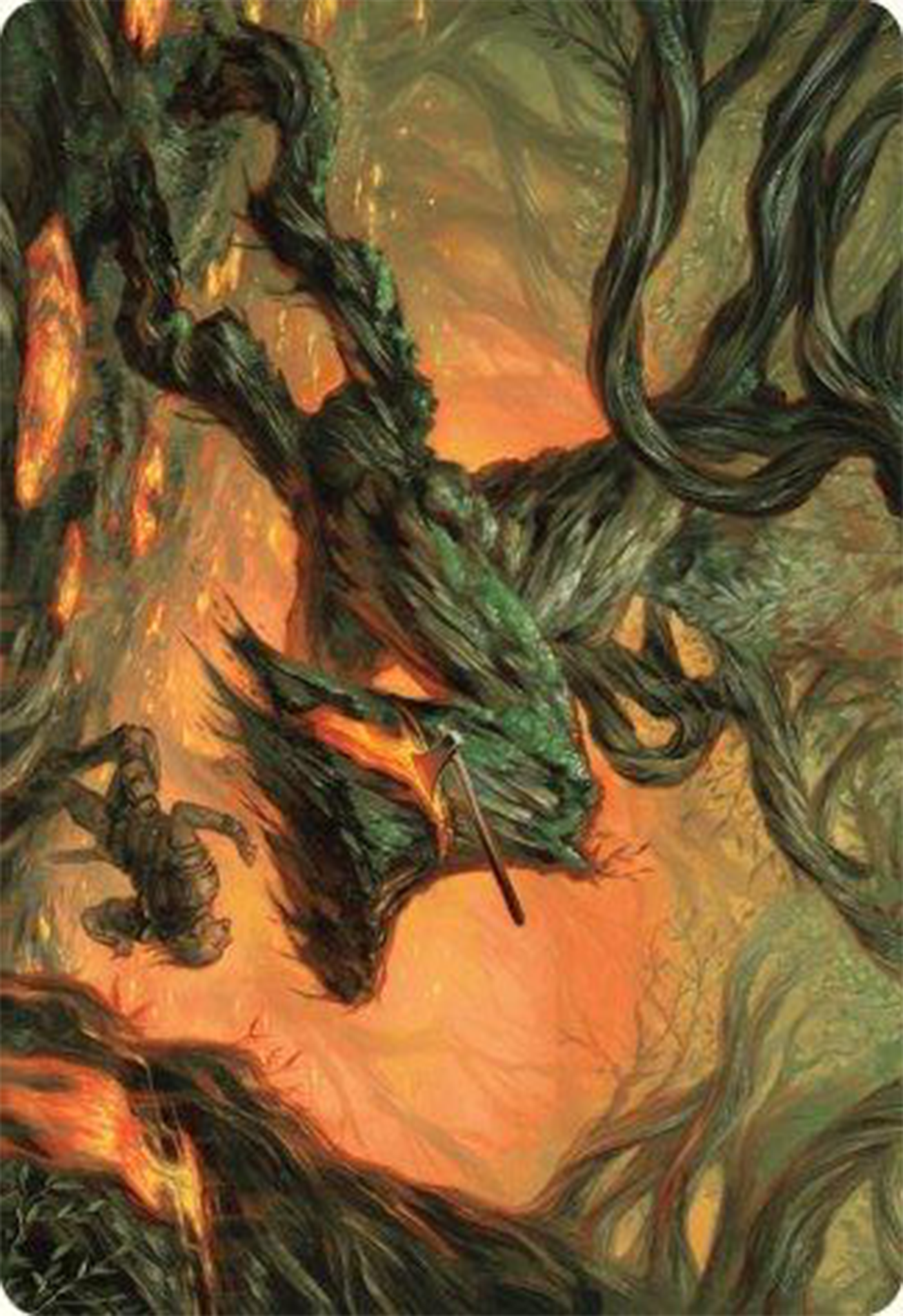 Stump Stomp Art Card [Modern Horizons 3 Art Series] | Odin's Place