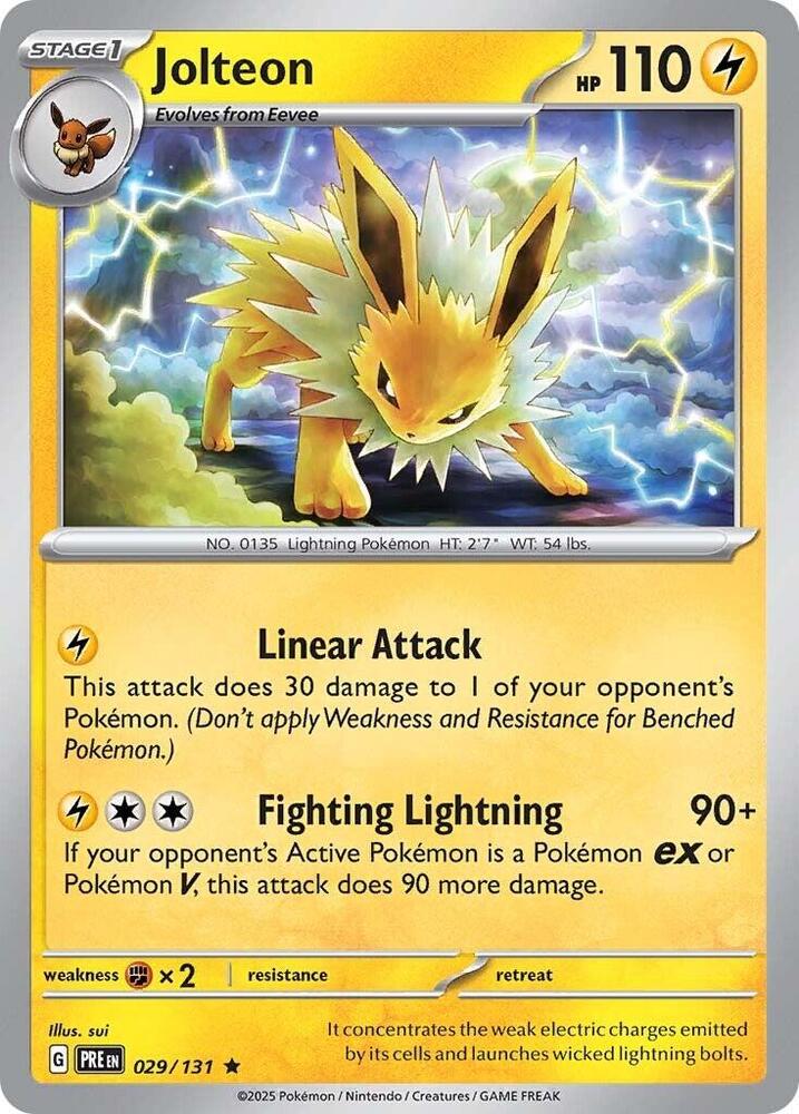 Jolteon (029/131) [Scarlet & Violet: Prismatic Evolutions] | Odin's Place