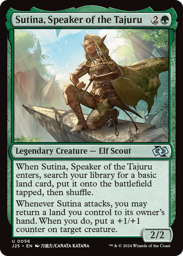 Sutina, Speaker of the Tajuru (Anime) [Foundations Jumpstart] | Odin's Place