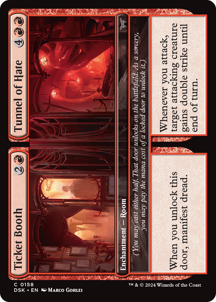 Ticket Booth // Tunnel of Hate [Duskmourn: House of Horror] | Odin's Place
