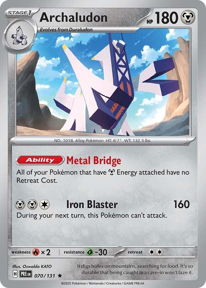 Archaludon (070/131) [Scarlet & Violet: Prismatic Evolutions] | Odin's Place