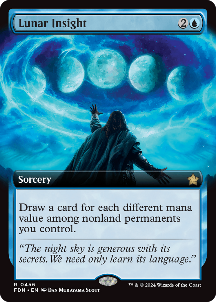 Lunar Insight (Extended Art) [Foundations] | Odin's Place