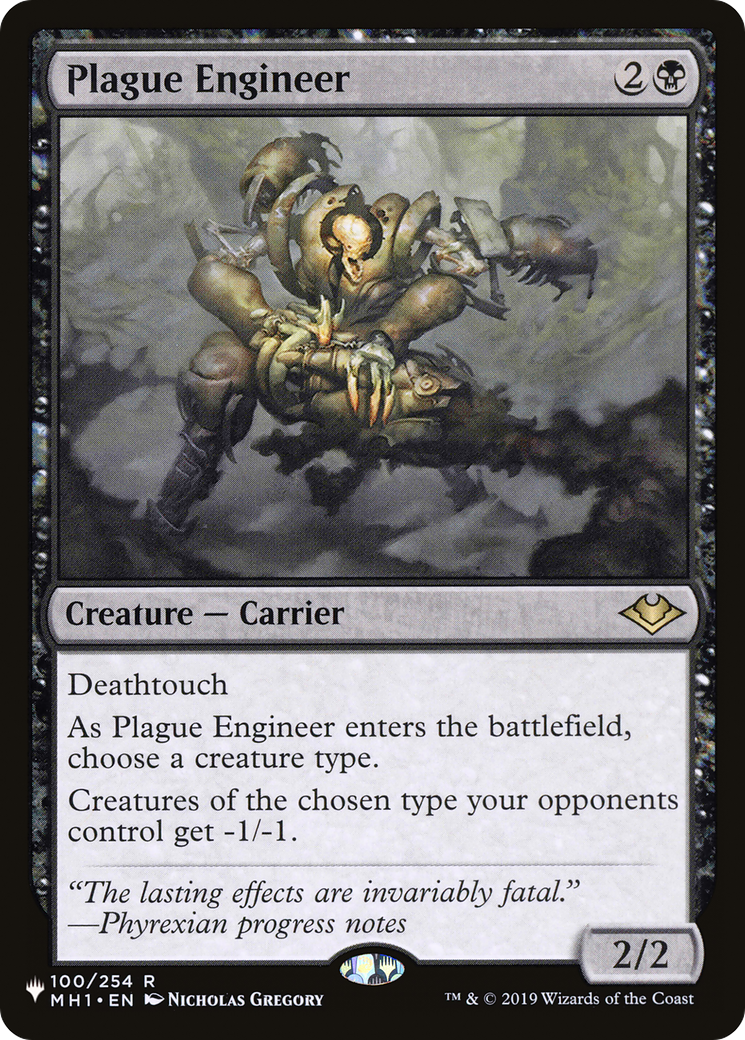 Plague Engineer [The List] | Odin's Place