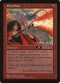 Pyroblast (39871) (3rd Place) (Oversized) [Oversize Cards] | Odin's Place