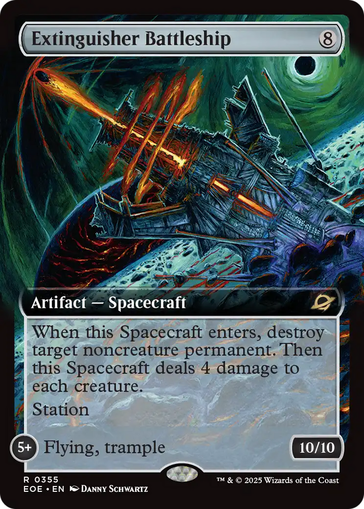 Extinguisher Battleship (Extended Art) [Edge of Eternities] | Odin's Place