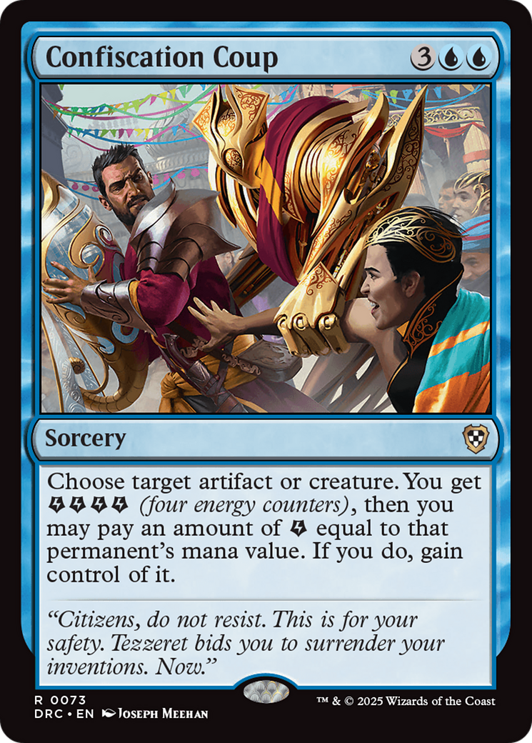 Confiscation Coup [Aetherdrift Commander] | Odin's Place