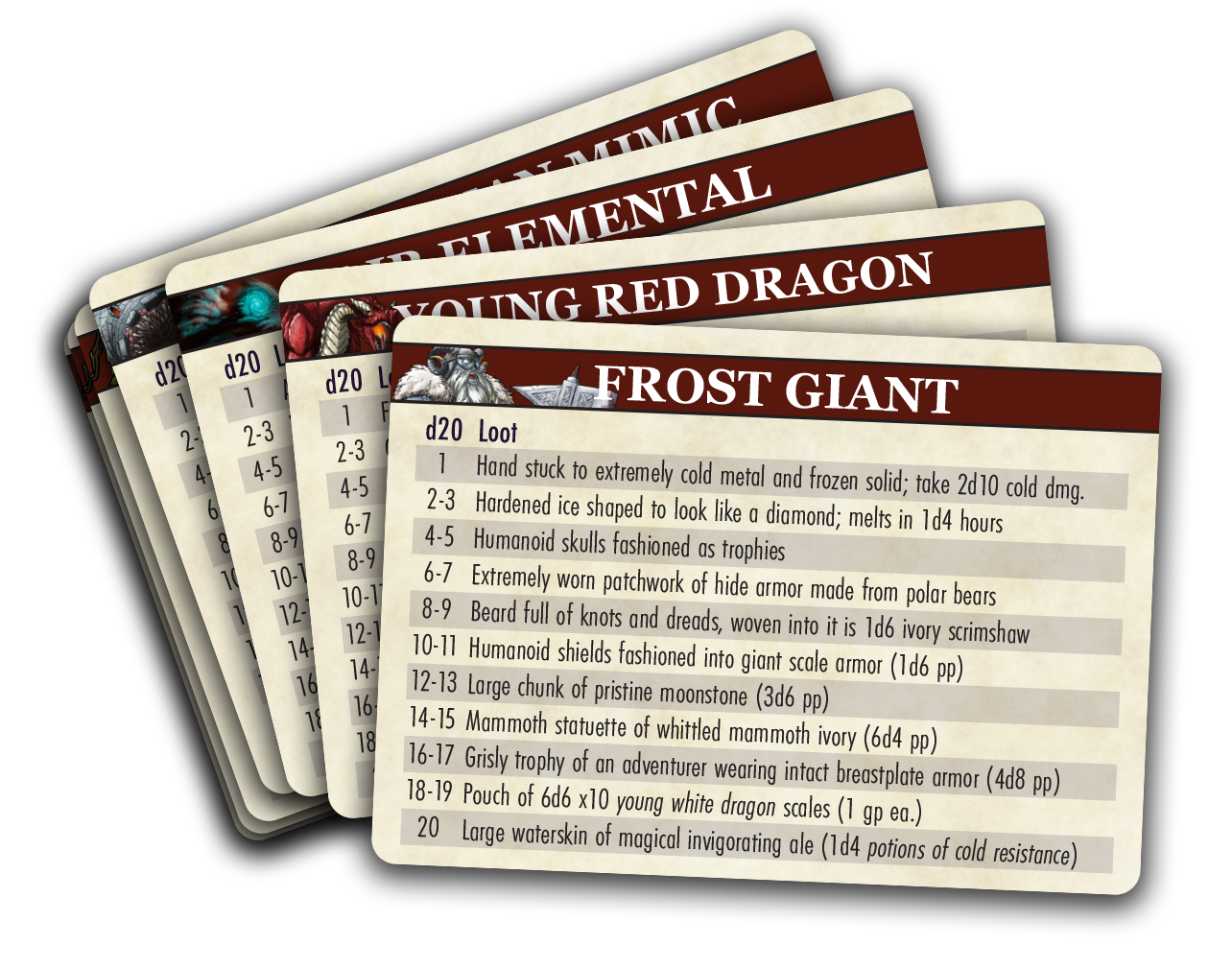The Deck of Loot: Core Pack 2 - CR 5-10 | Odin's Place