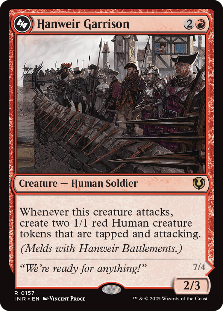 Hanweir Garrison [Innistrad Remastered] | Odin's Place
