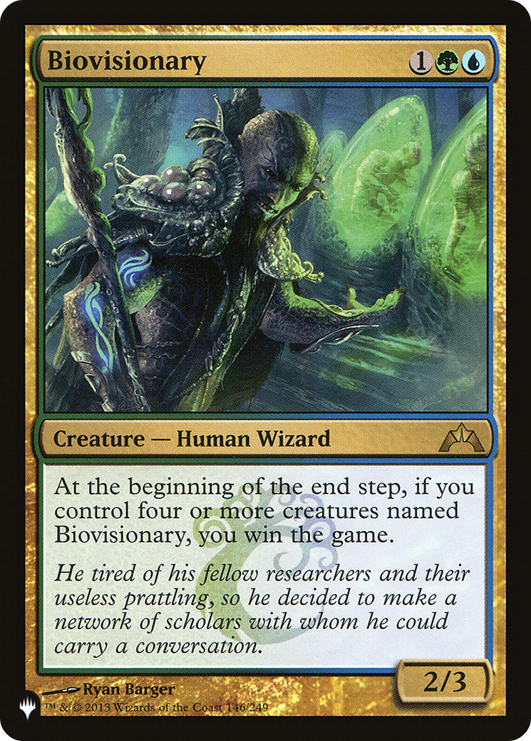 Biovisionary [The List] | Odin's Place