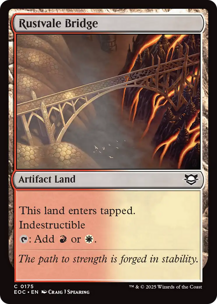 Rustvale Bridge [Edge of Eternities Commander] | Odin's Place