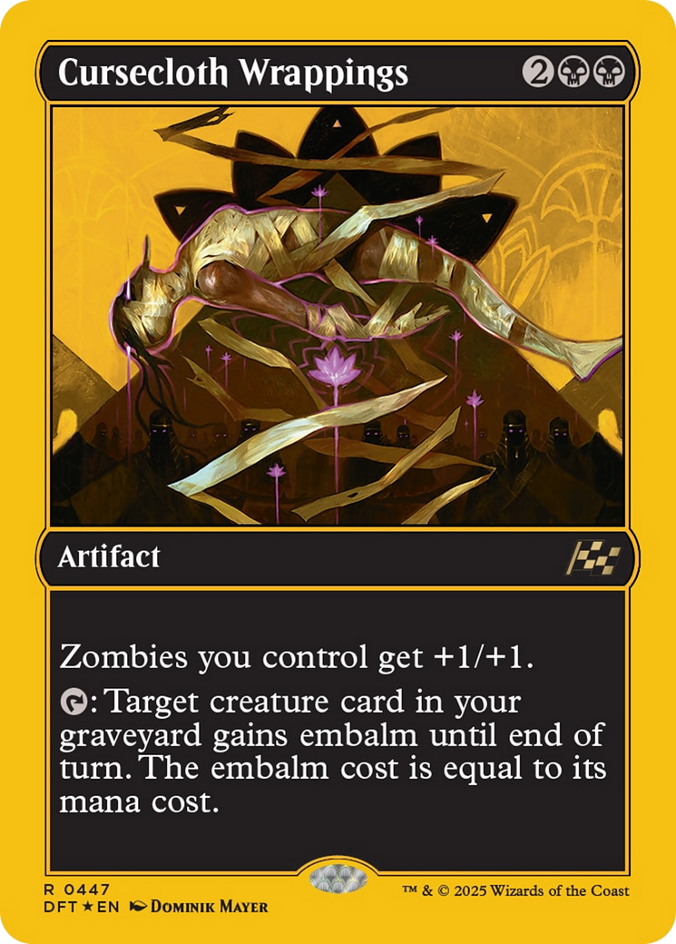 Cursecloth Wrappings (First-Place Foil) [Aetherdrift] | Odin's Place