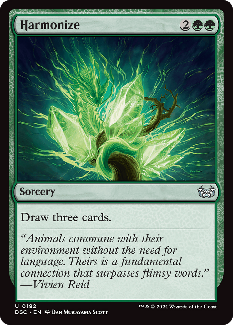 Harmonize [Duskmourn: House of Horror Commander] | Odin's Place