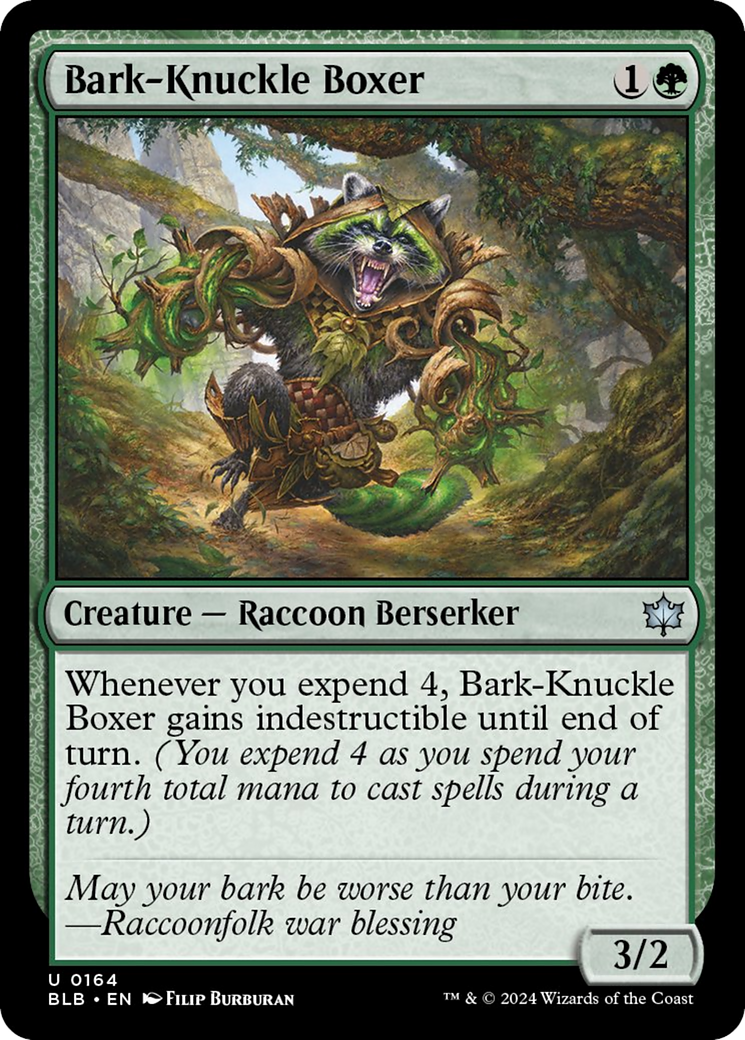 Bark-Knuckle Boxer [Bloomburrow] | Odin's Place