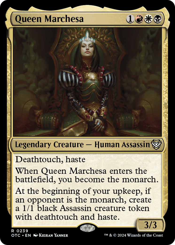Queen Marchesa [Outlaws of Thunder Junction Commander] | Odin's Place