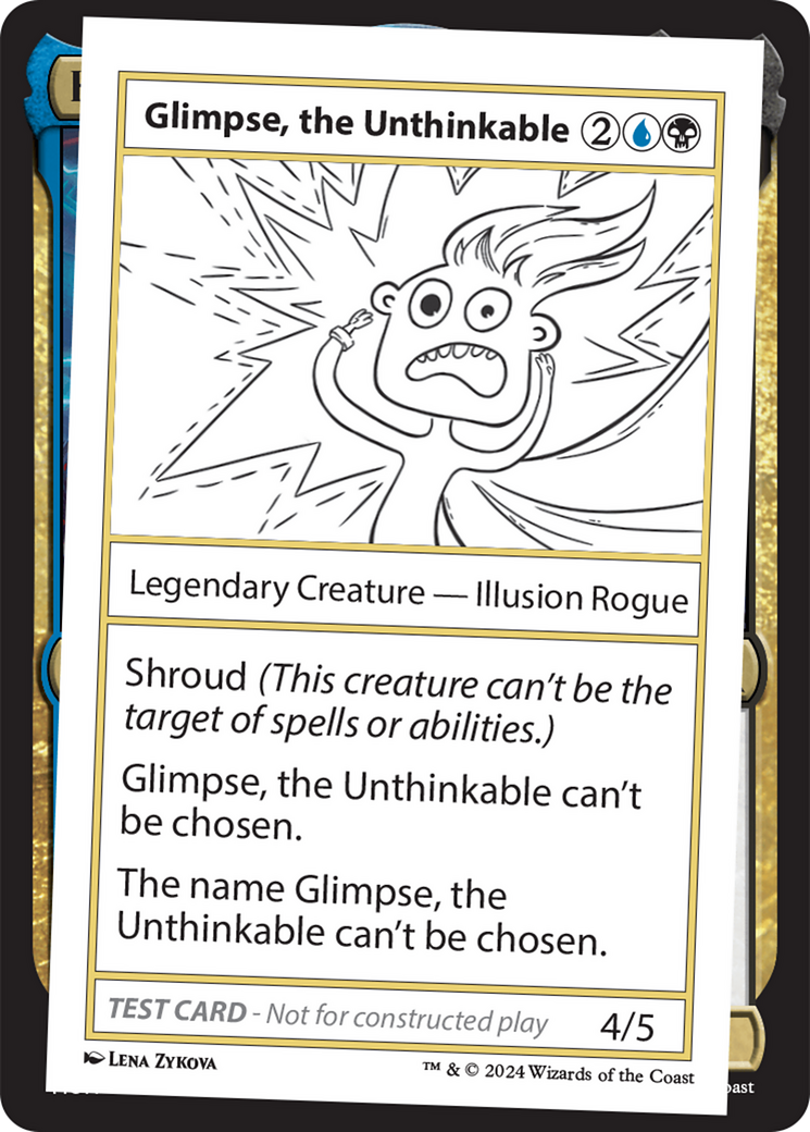 Glimpse, the Unthinkable [Mystery Booster 2 Playtest Cards] | Odin's Place