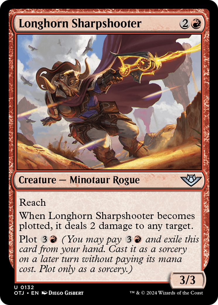 Longhorn Sharpshooter [Outlaws of Thunder Junction] | Odin's Place