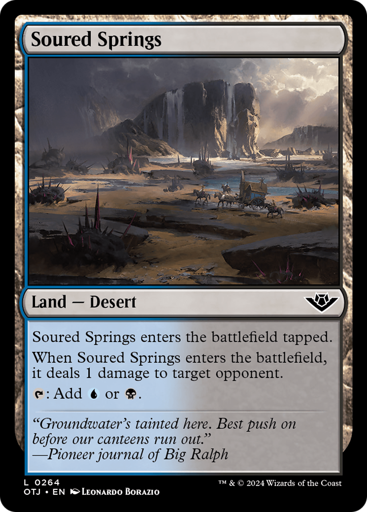 Soured Springs [Outlaws of Thunder Junction] | Odin's Place