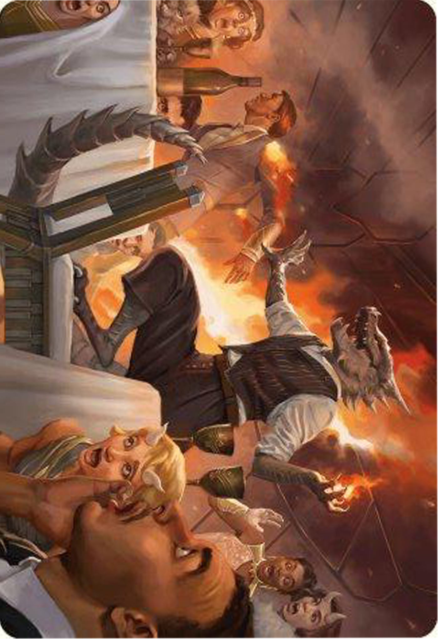 Party Thrasher Art Card [Modern Horizons 3 Art Series] | Odin's Place